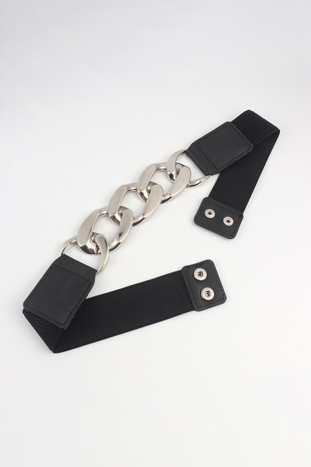 Chain Detail Elastic Belt BLUE ZONE PLANET