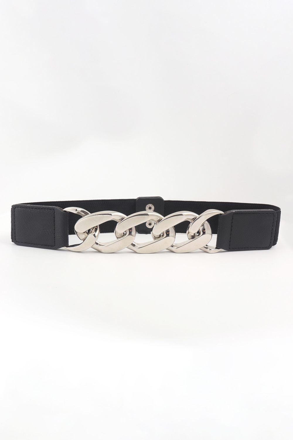 Chain Detail Elastic Belt BLUE ZONE PLANET