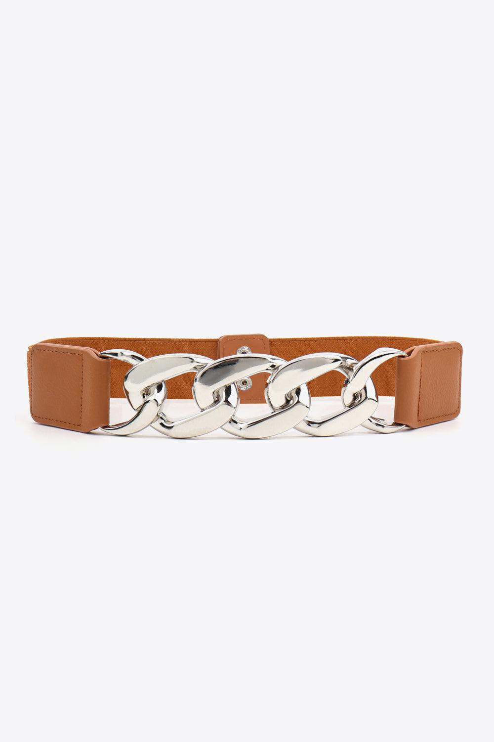 Chain Detail Elastic Belt BLUE ZONE PLANET