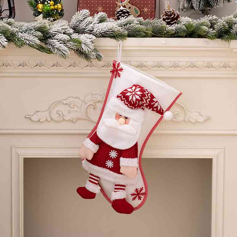 Christmas Stocking Hanging Widget BLUE ZONE PLANET