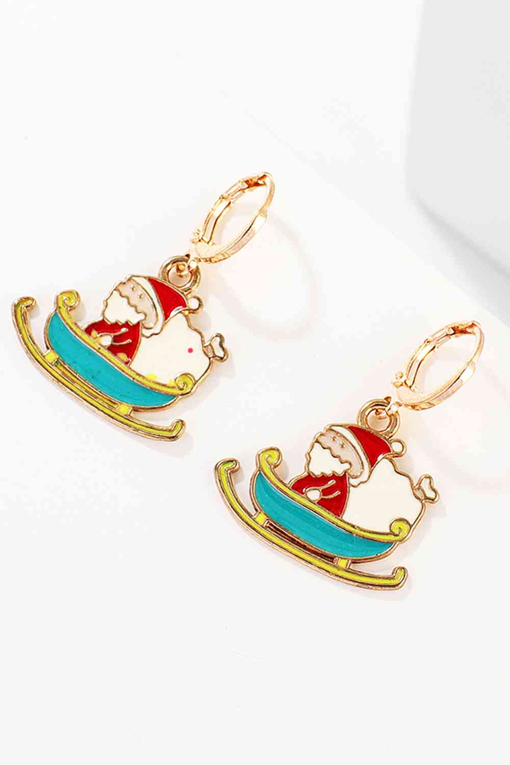 Christmas Theme Alloy Earrings BLUE ZONE PLANET