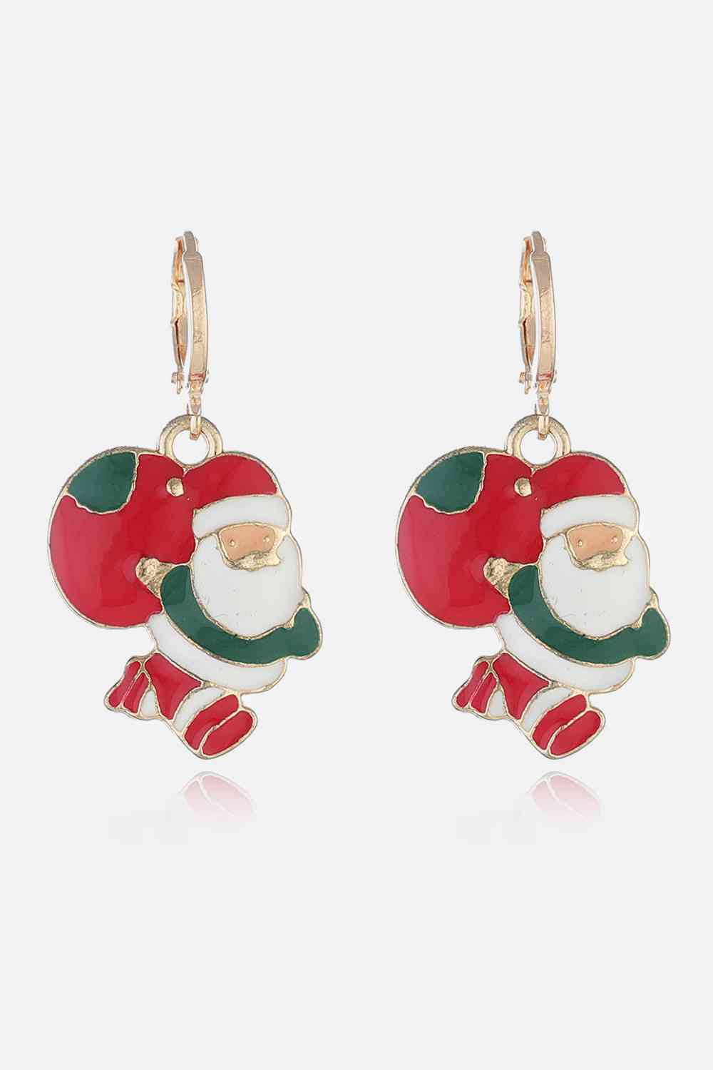 Christmas Theme Alloy Earrings BLUE ZONE PLANET