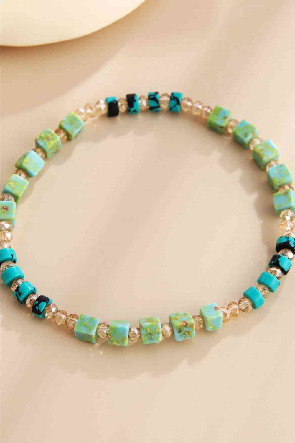 Crystal & Natural Stone Bracelet BLUE ZONE PLANET