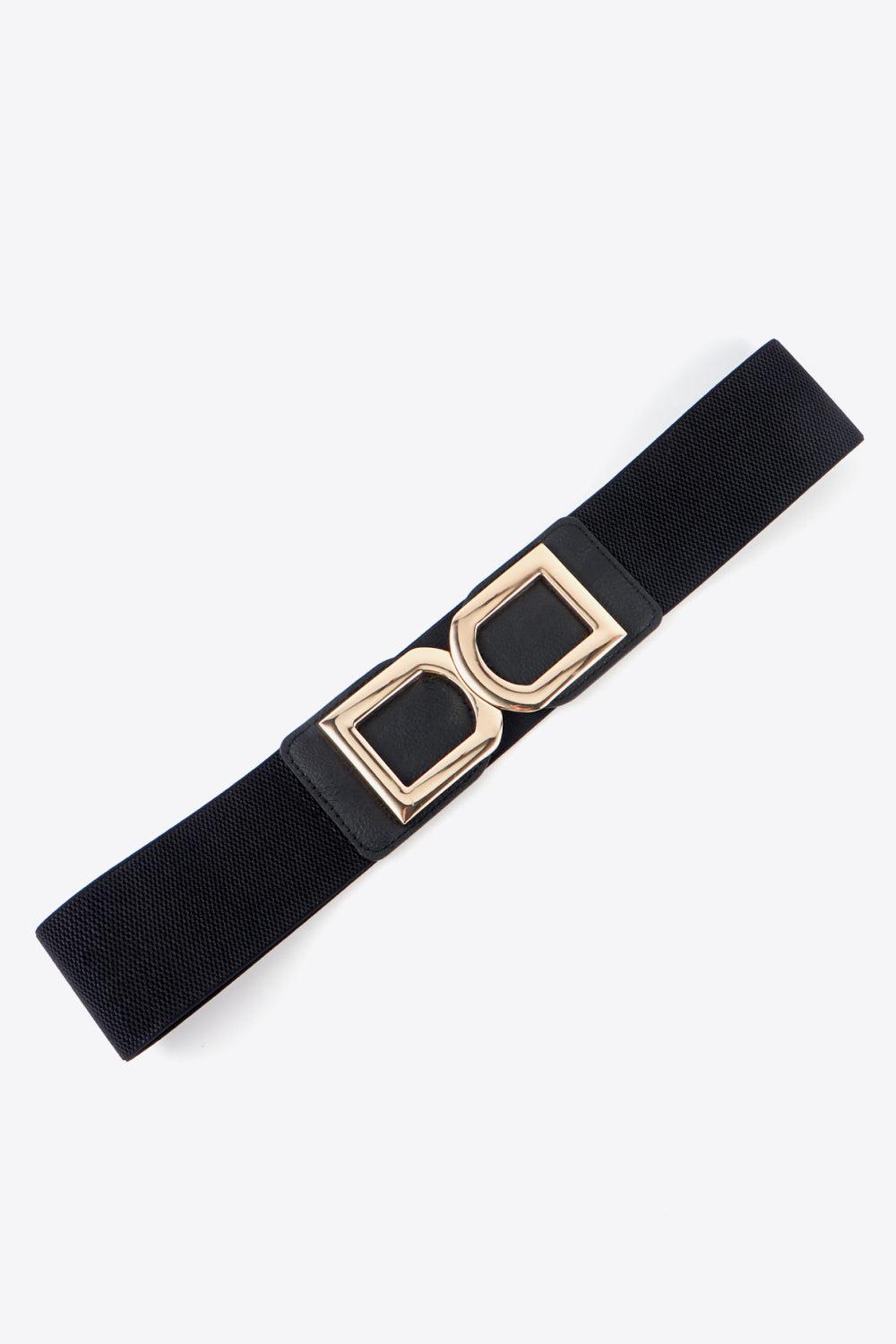 Double D Buckle PU Belt BLUE ZONE PLANET