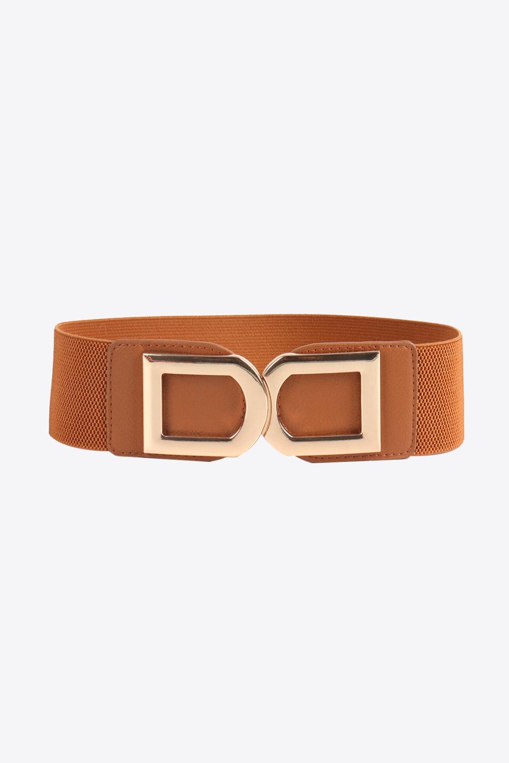 Double D Buckle PU Belt BLUE ZONE PLANET