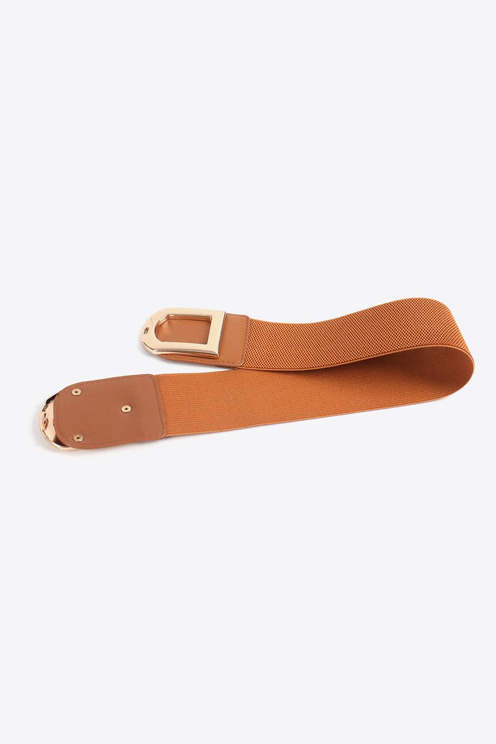 Double D Buckle PU Belt BLUE ZONE PLANET