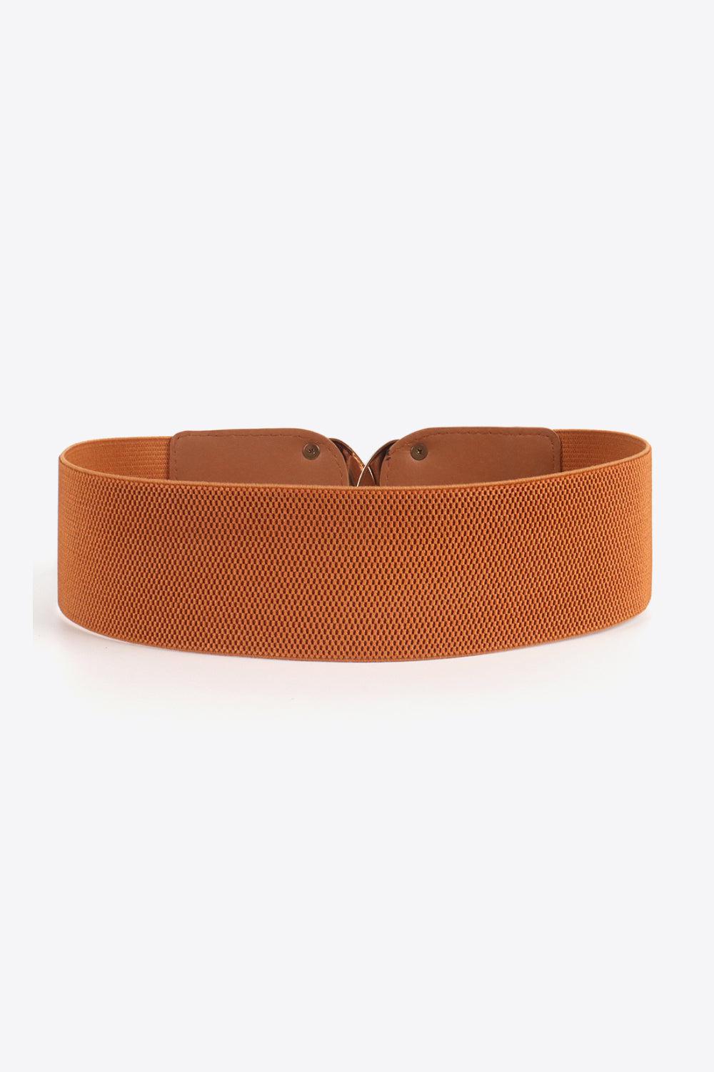 Double D Buckle PU Belt BLUE ZONE PLANET