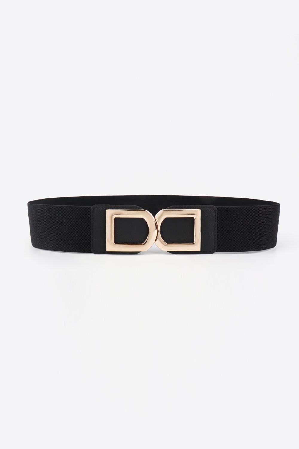 Double D Buckle PU Belt BLUE ZONE PLANET