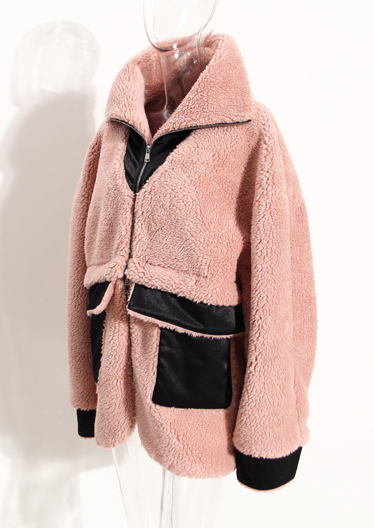 Dream Architect Detachable Wool Lamb Coat iYoowe DropShipping