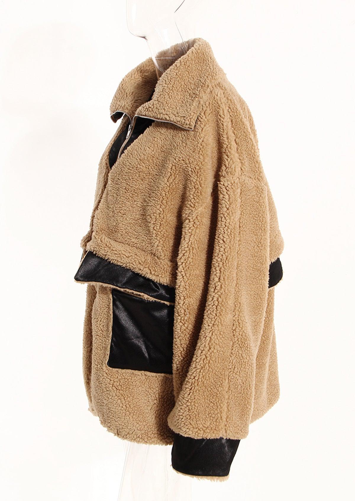 Dream Architect Detachable Wool Lamb Coat iYoowe DropShipping