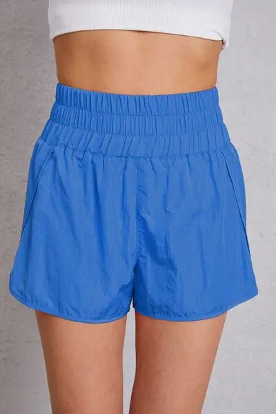 Elastic Waist Shorts BLUE ZONE PLANET