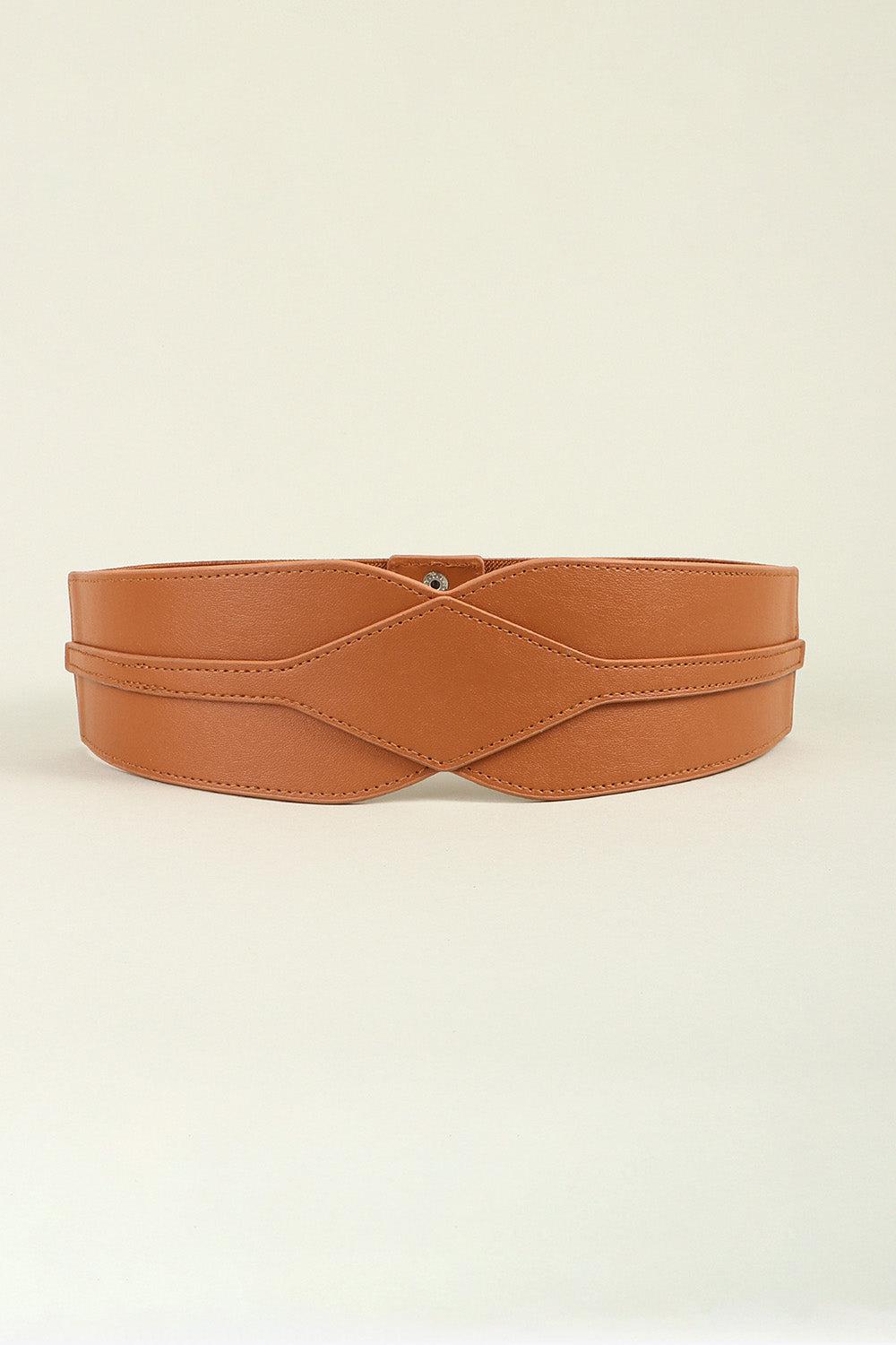 Elastic Wide PU Belt BLUE ZONE PLANET