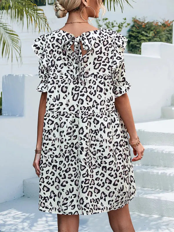 Vintage leopard outlet dress