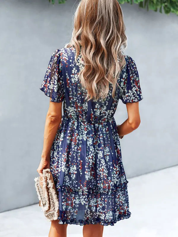 Emma's Spring-Summer Mini Dress BLUE ZONE PLANET