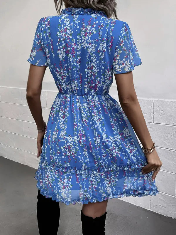 Emma's Spring-Summer Mini Dress BLUE ZONE PLANET