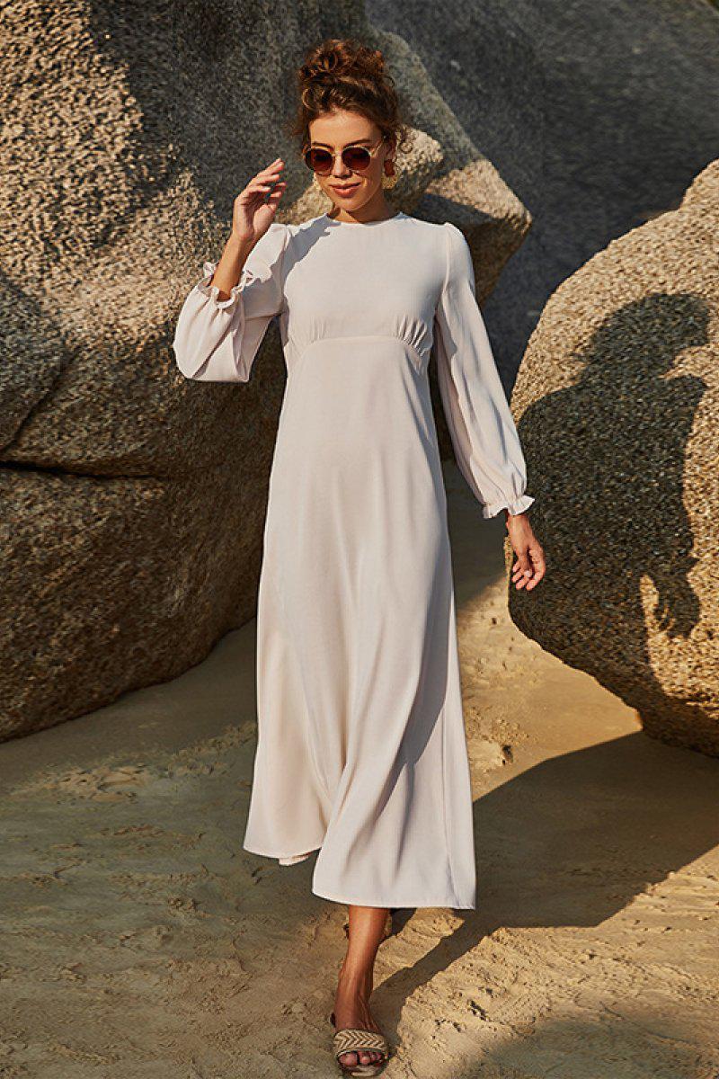 flouncy midi dress Kenneth Cole
