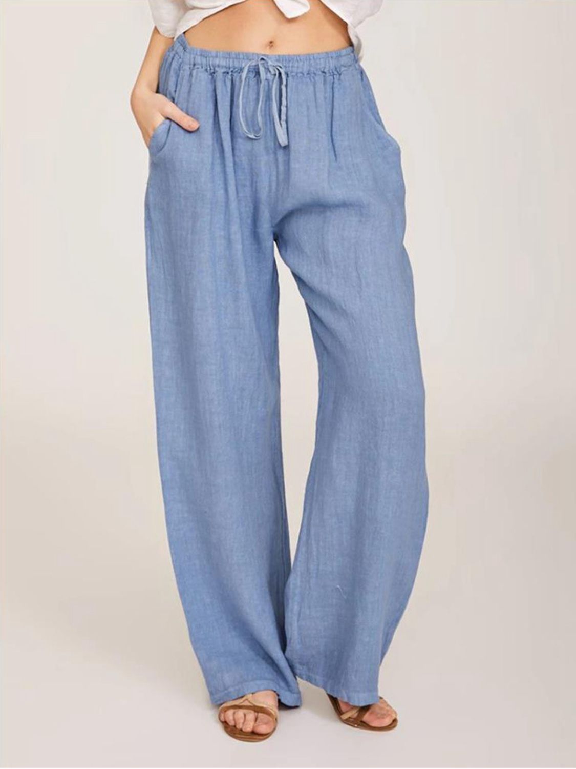 Full Size Long Pants BLUE ZONE PLANET