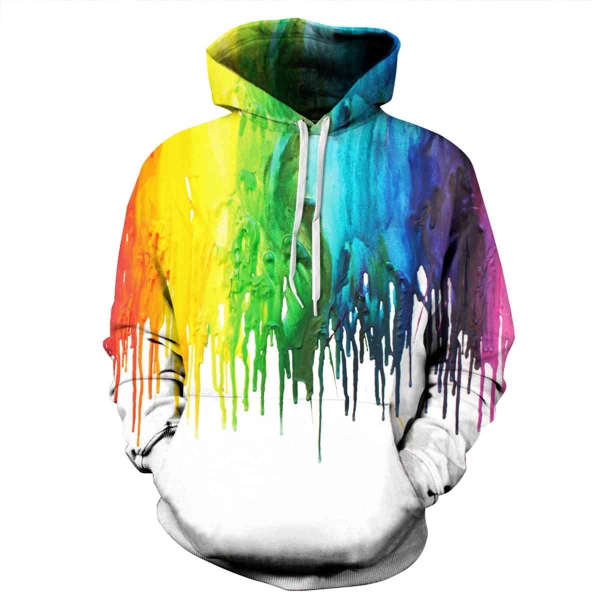 Full Size Printed Drawstring Hoodie with Pockets-TOPS / DRESSES-[Adult]-[Female]-2022 Online Blue Zone Planet