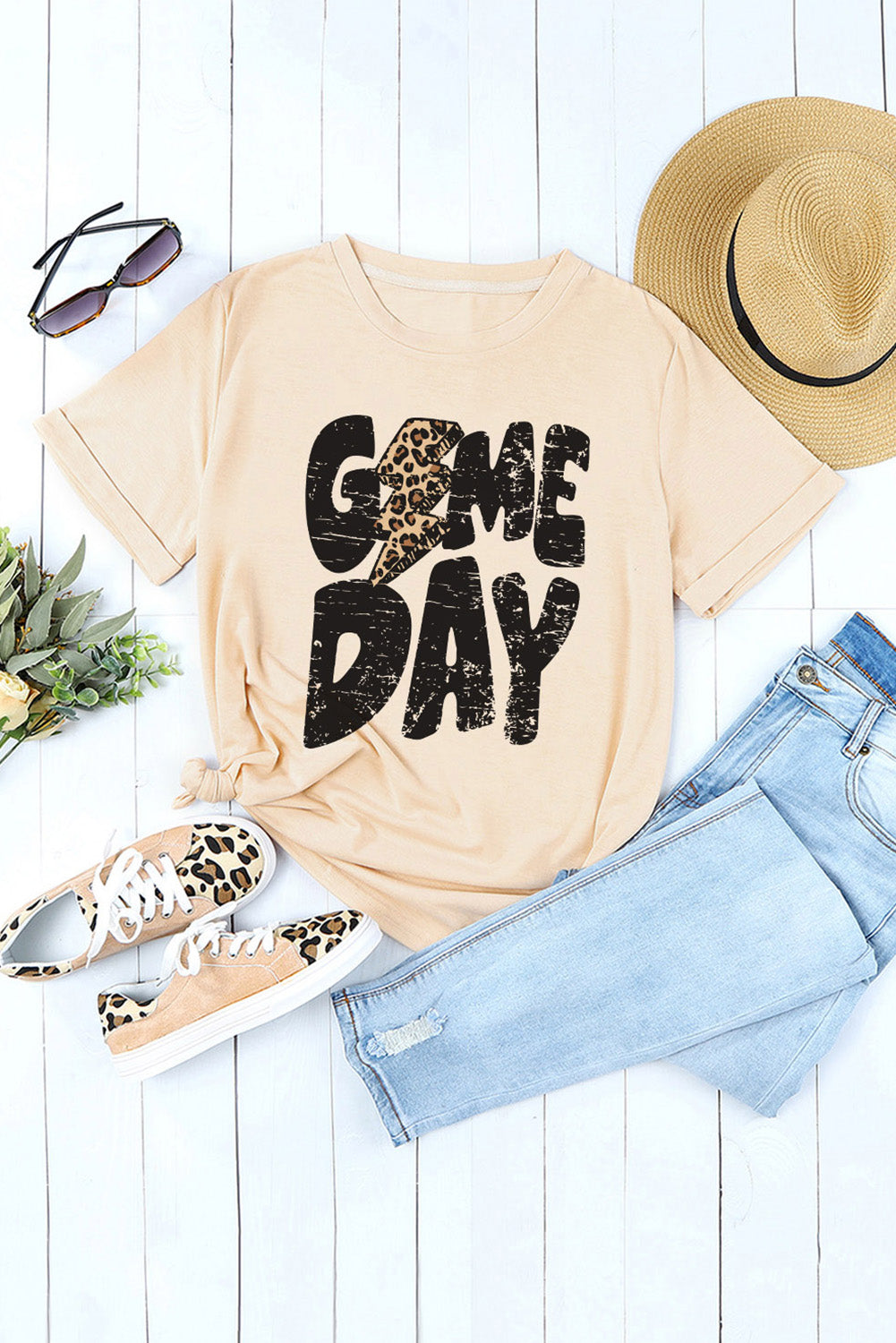 GAME DAY Graphic Short Sleeve T-Shirt BLUE ZONE PLANET