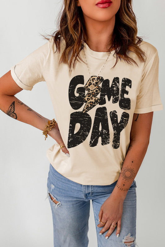 GAME DAY Graphic Short Sleeve T-Shirt BLUE ZONE PLANET