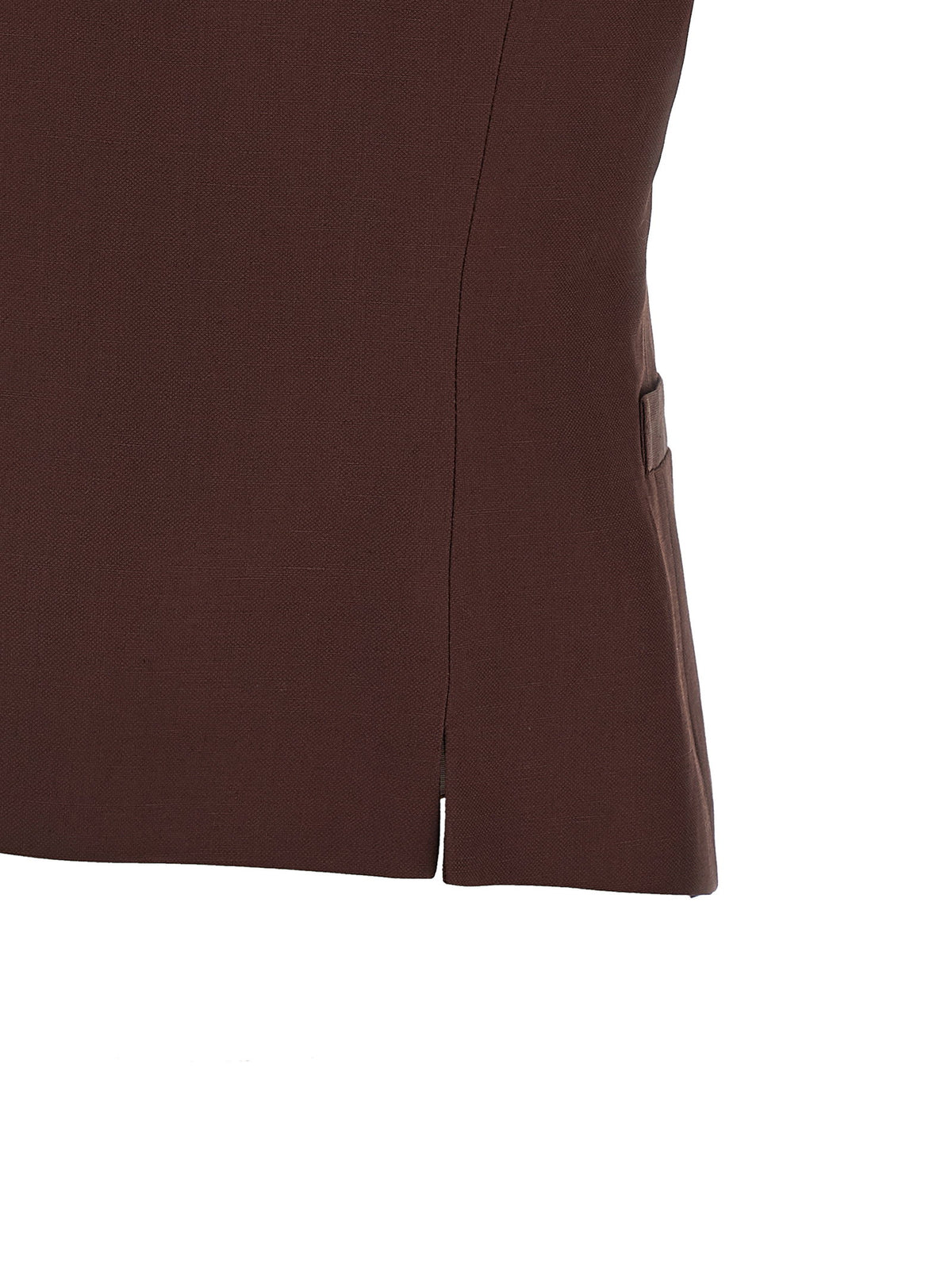 Alberto Biani Viscose And Linen Vest-Vests-[Adult]-[Female]-2022 Online Blue Zone Planet