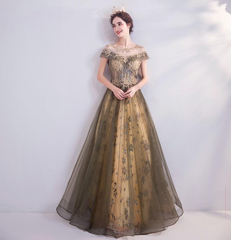 Golden Banquet Evening Dress iYoowe DropShipping