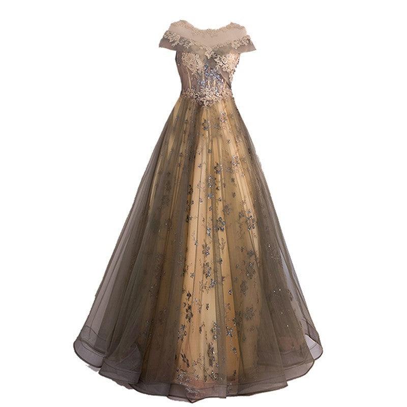 Golden Banquet Evening Dress iYoowe DropShipping