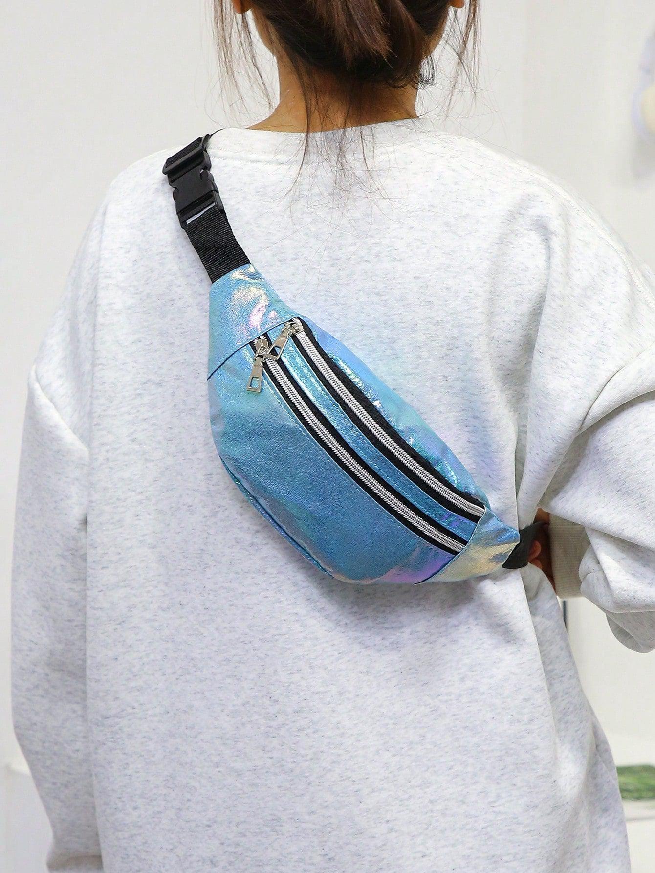 Gradient Polyester Sling Bag BLUE ZONE PLANET