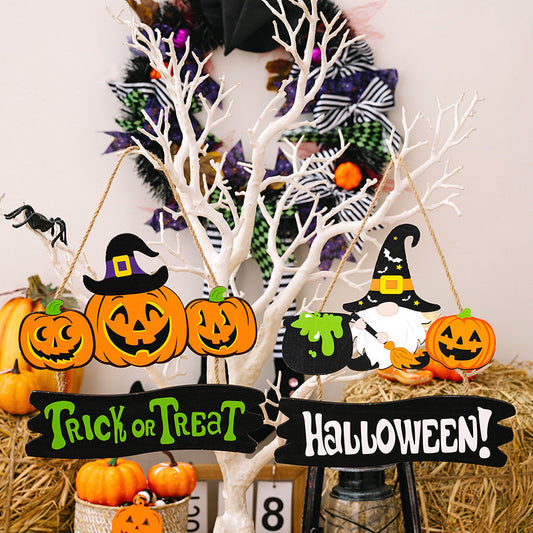 HALLOWEEN TRICK OR TREAT Hanging Widget BLUE ZONE PLANET