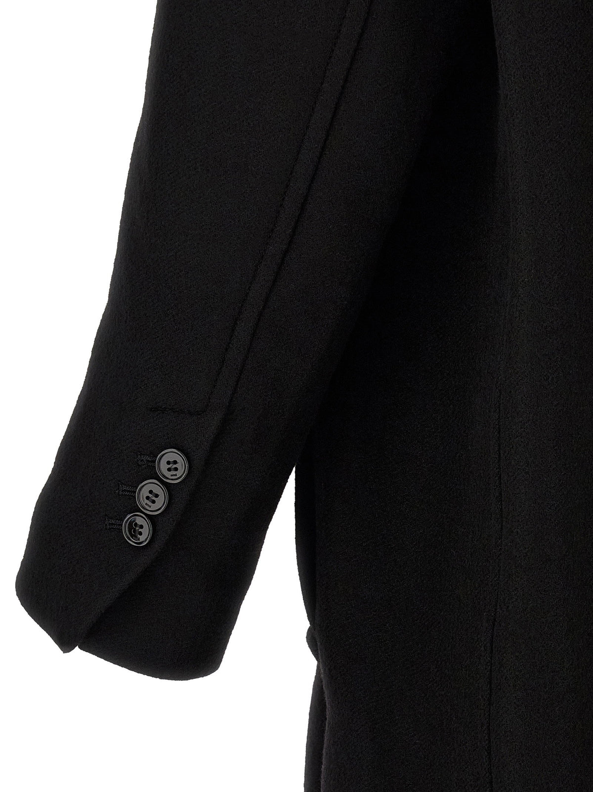 Ami Paris Gabardine Coat-Coats-[Adult]-[Female]-2022 Online Blue Zone Planet