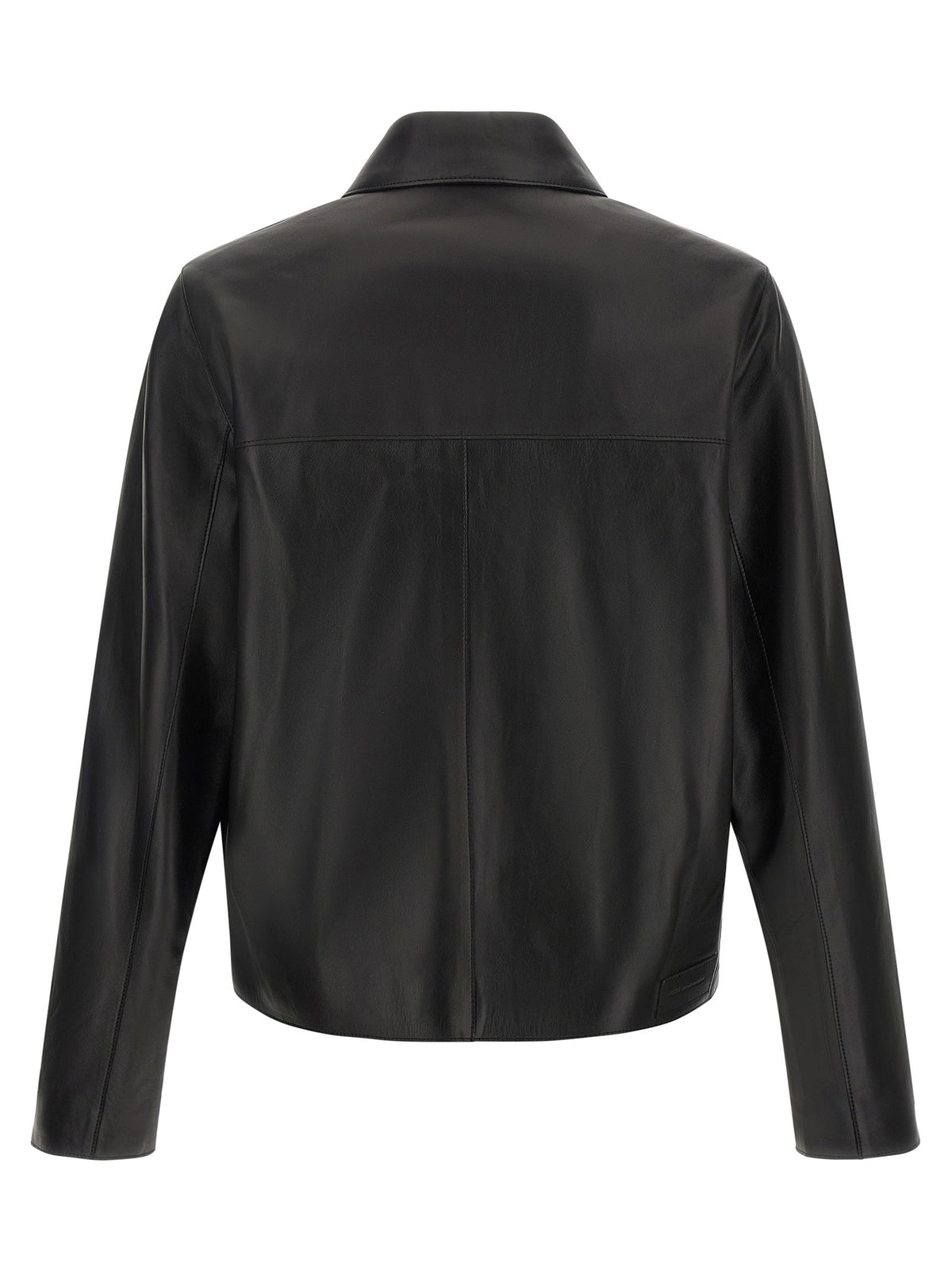 Ami Paris Leather Jacket