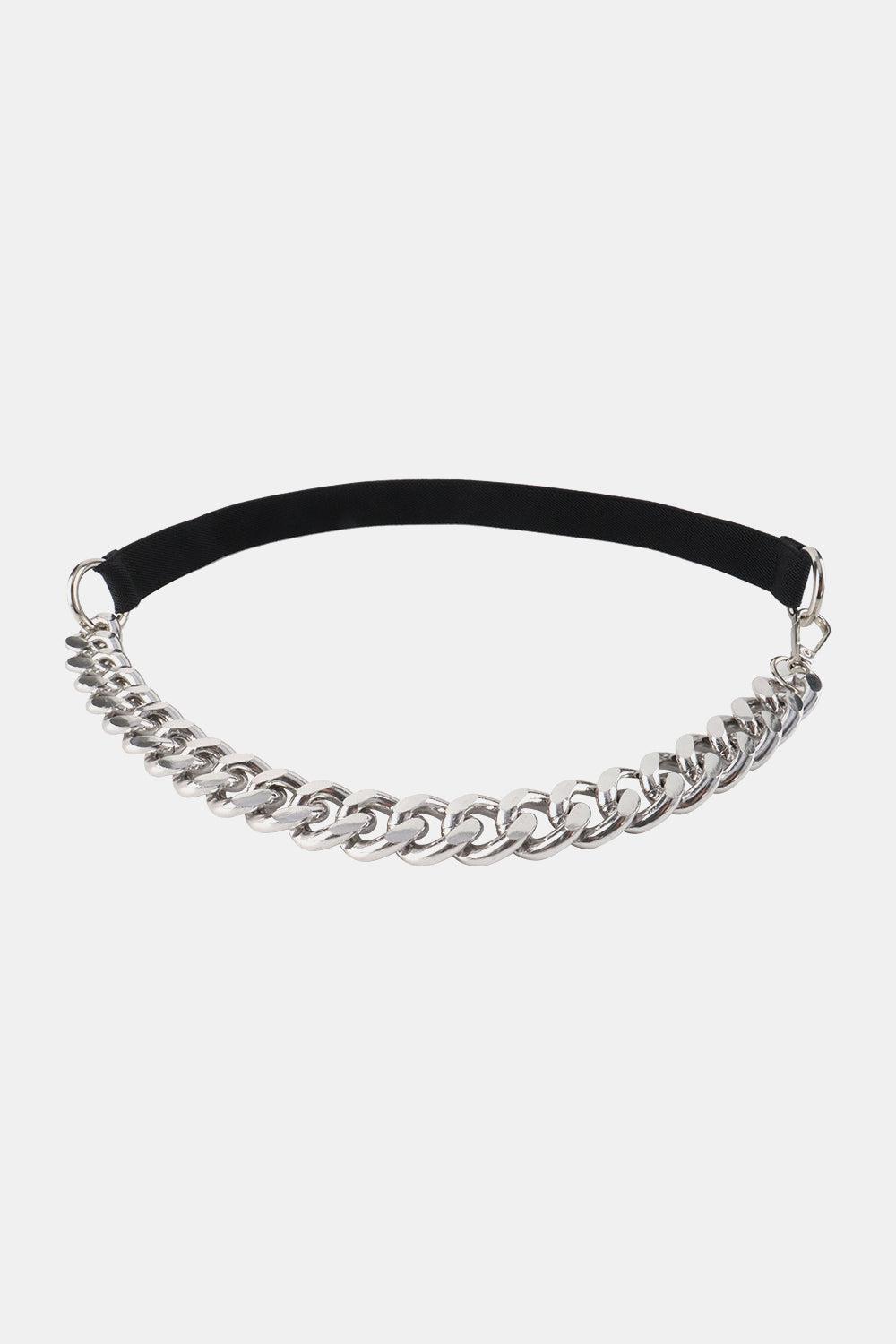 Half Alloy Chain Elastic Belt BLUE ZONE PLANET