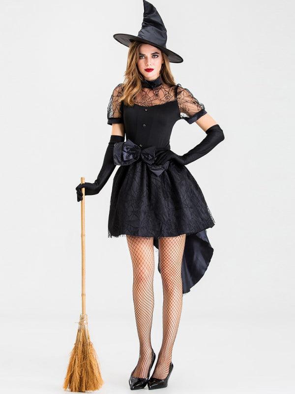 Halloween Black Witch Sexy Cosplay Witch Costume BLUE ZONE PLANET