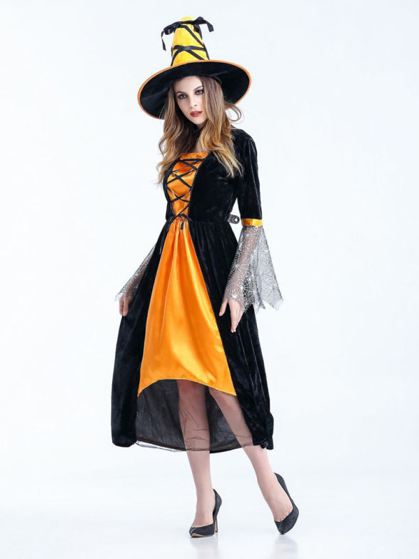 Halloween Costume Witch Cosplay BLUE ZONE PLANET