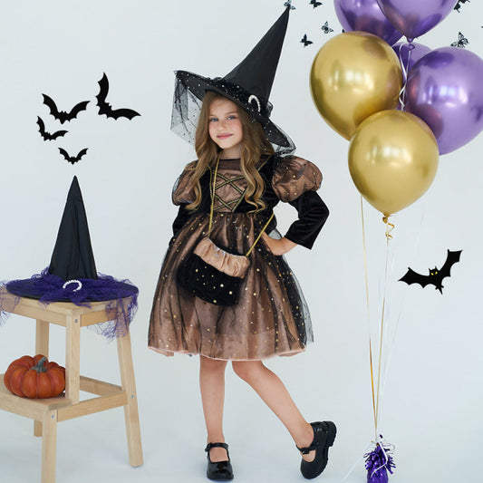 Halloween dressHalloween witch cosplay cosplay dress cartoon children's dress BLUE ZONE PLANET