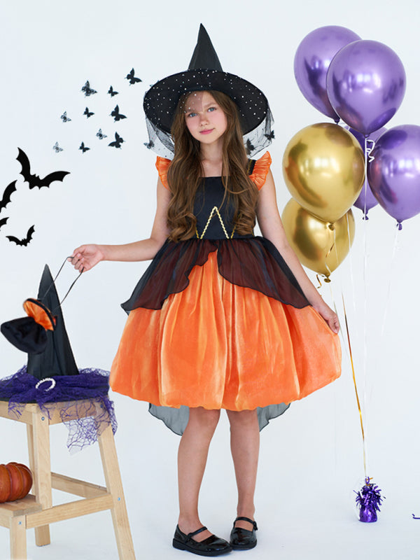 Halloween dressHalloween witch cosplay cosplay dress cartoon children's dress BLUE ZONE PLANET