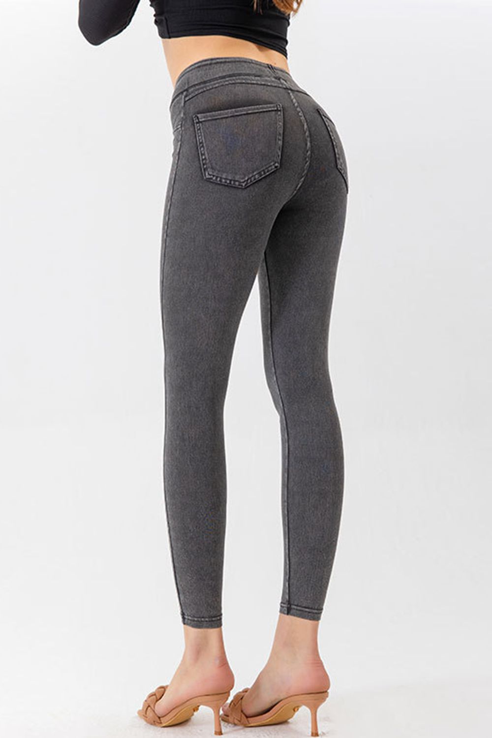 High Waist Skinny Jeans BLUE ZONE PLANET