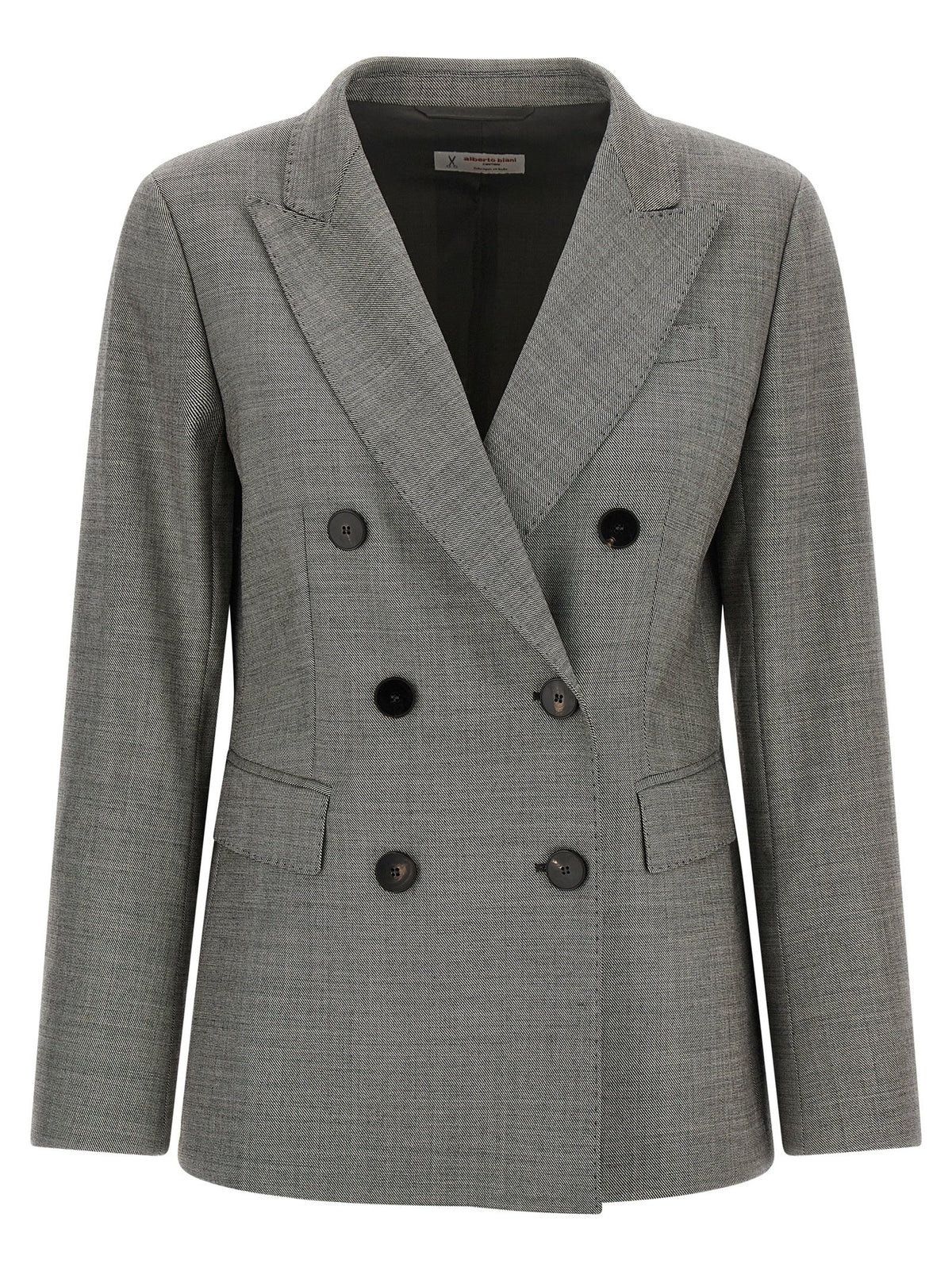 Alberto Biani Double-breasted Blazer-Jackets-[Adult]-[Female]-48 IT-2022 Online Blue Zone Planet