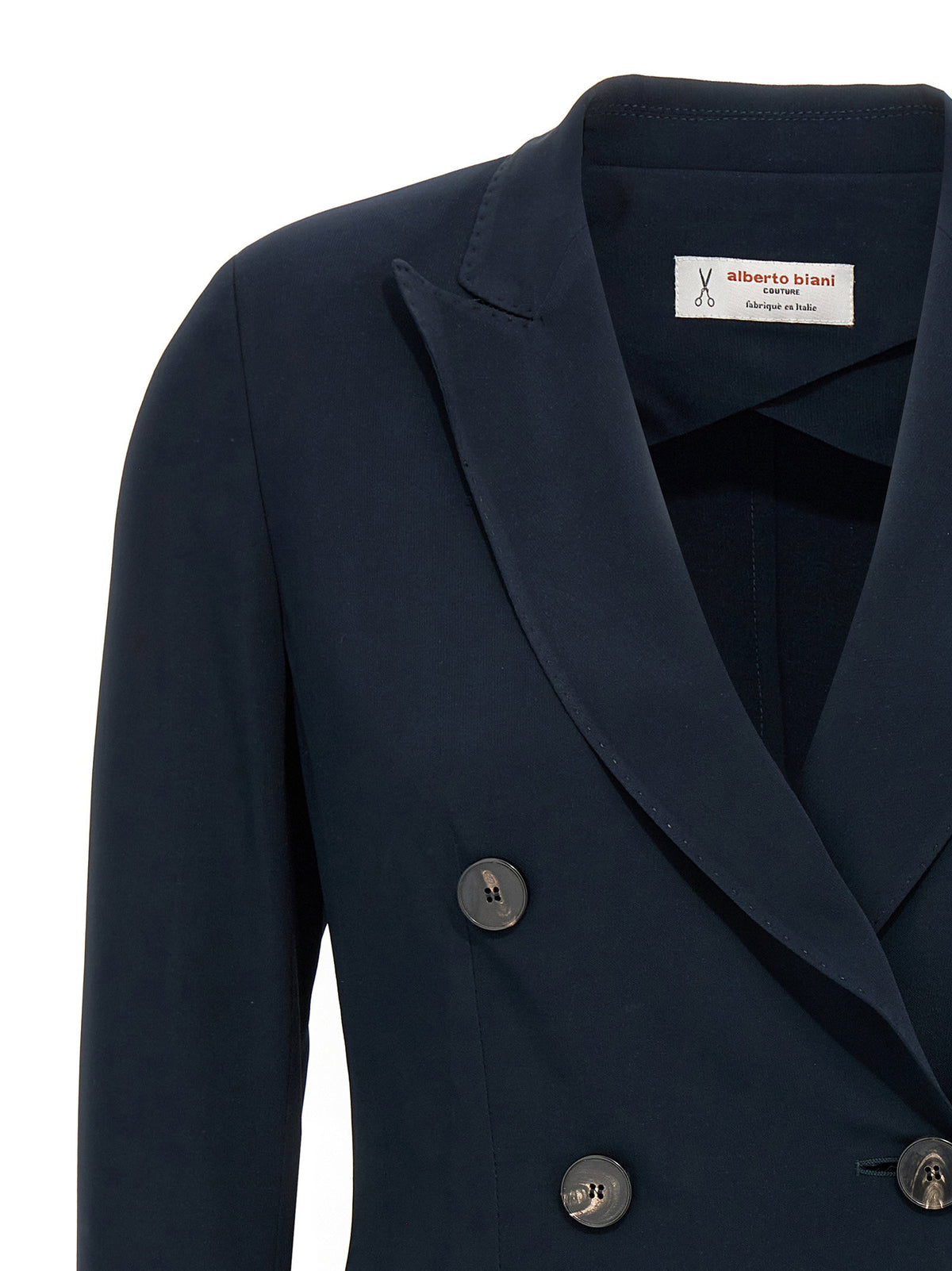 Alberto Biani Double-breasted Blazer-Jackets-[Adult]-[Female]-2022 Online Blue Zone Planet