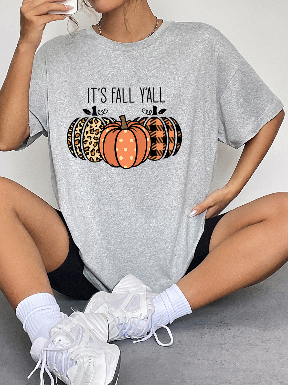 IT'S FALL Y'ALL Graphic T-Shirt BLUE ZONE PLANET