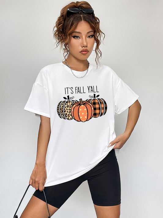 IT'S FALL Y'ALL Graphic T-Shirt BLUE ZONE PLANET