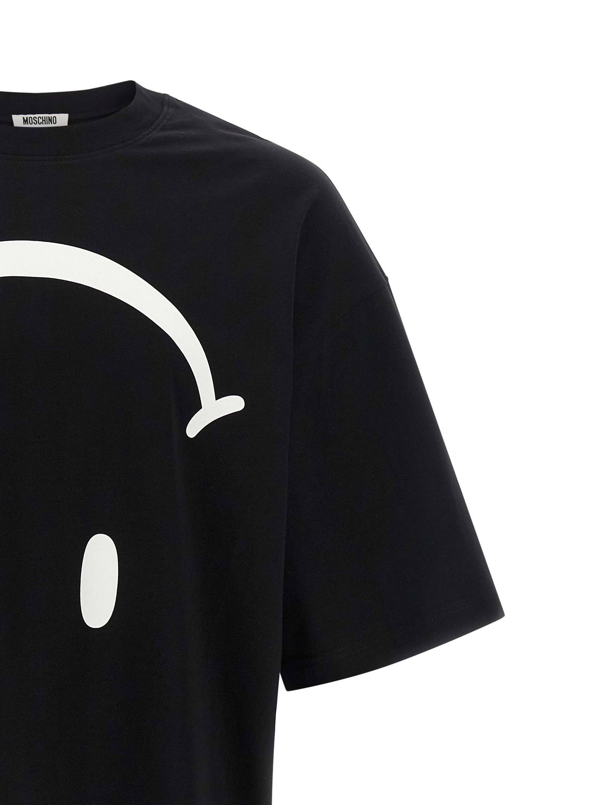 Moschino Smiley® T-shirt-Topwear-[Adult]-[Female]-2022 Online Blue Zone Planet
