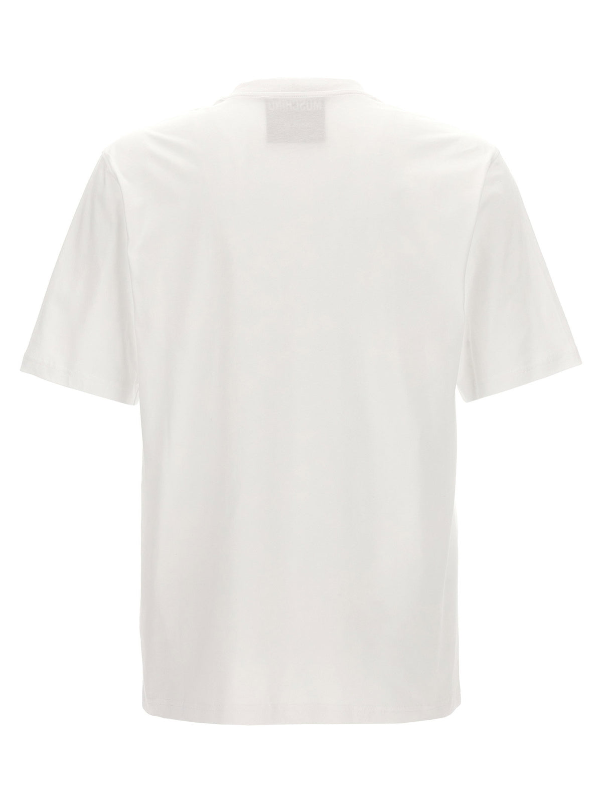 Moschino Logo Embroidery T-shirt-Topwear-[Adult]-[Female]-2022 Online Blue Zone Planet