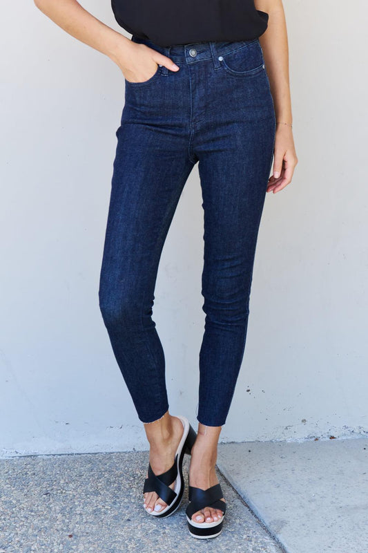 Judy Blue Esme Full Size High Waist Skinny Jeans BLUE ZONE PLANET