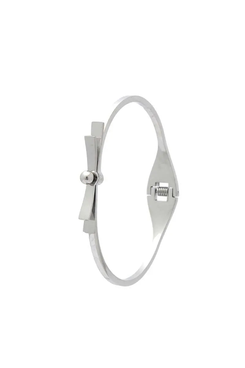 Knot Stainless Steel Bangle Blue Zone Planet