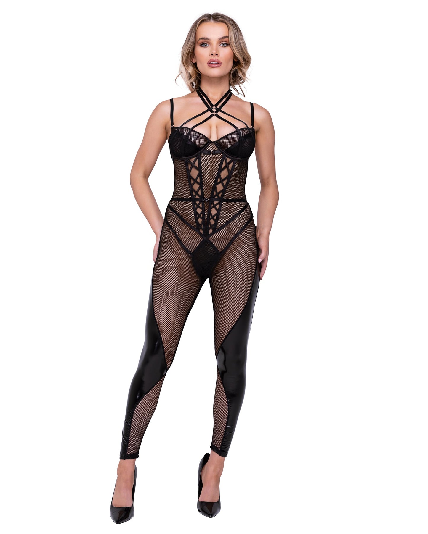 Flirty-Fetish-Catsuit-LINGERIE-[Adult]-[Female]-Small-Black-2022 Online Blue Zone Planet