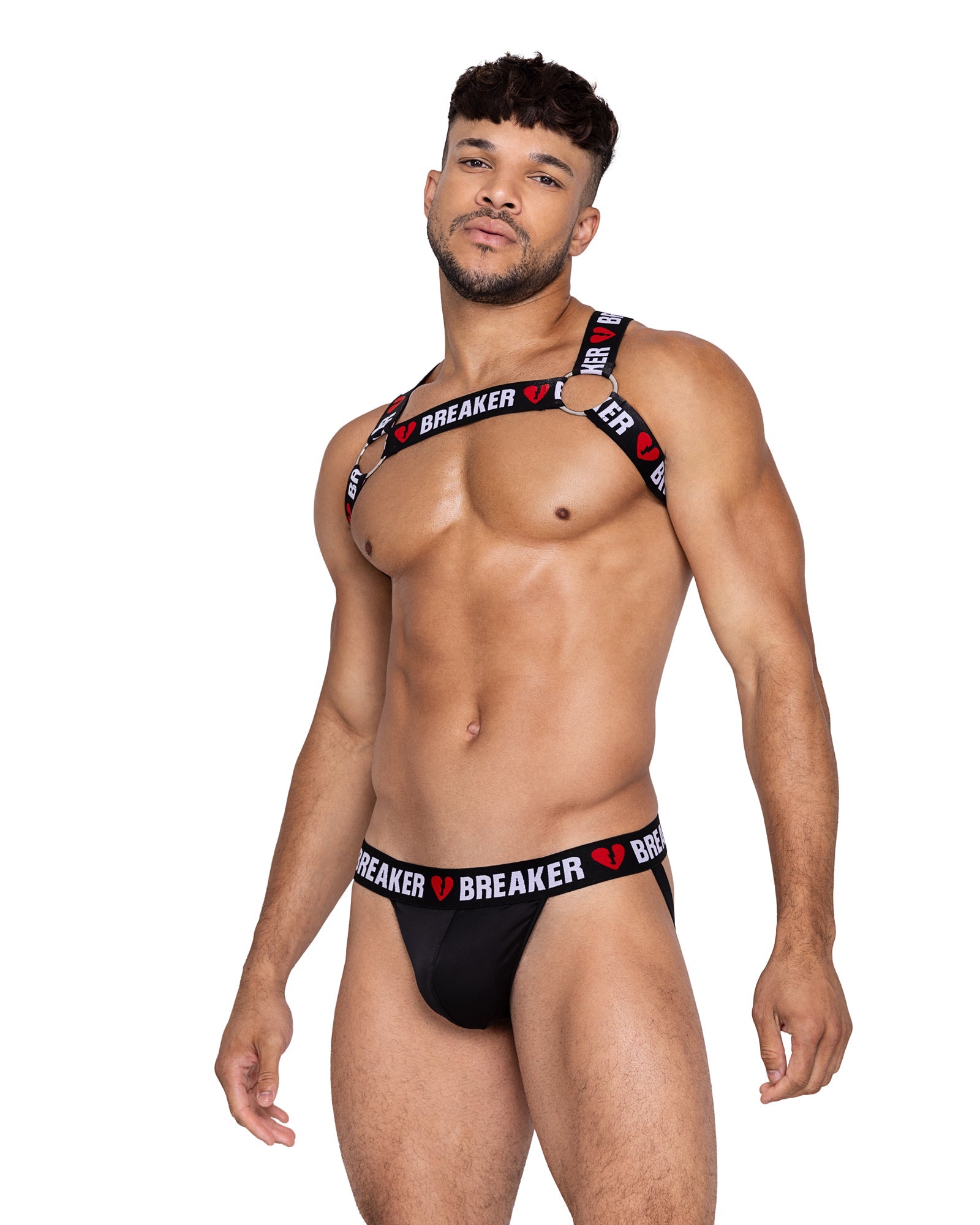 Heartbreaker-Harness-HARNESS-[Adult]-[Female]-Small/Medium-Black/Red-2022 Online Blue Zone Planet