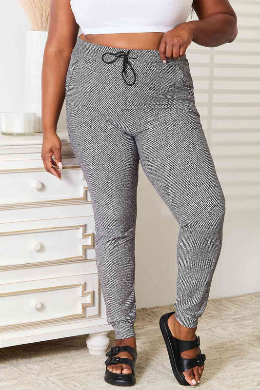 Leggings Depot Full Size Joggers with Pockets BLUE ZONE PLANET