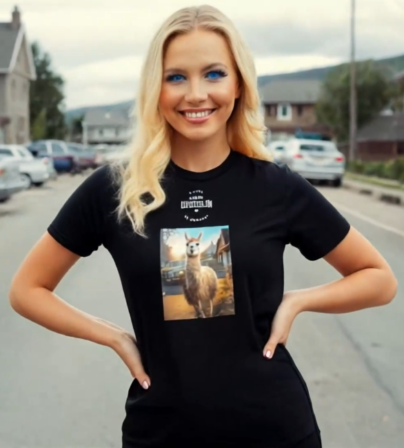 Legit Excuses A Llama is Blocking My Driveway Embroidered Limited Edition #1 Top-TOPS / DRESSES-[Adult]-[Female]-black-xs-2022 Online Blue Zone Planet