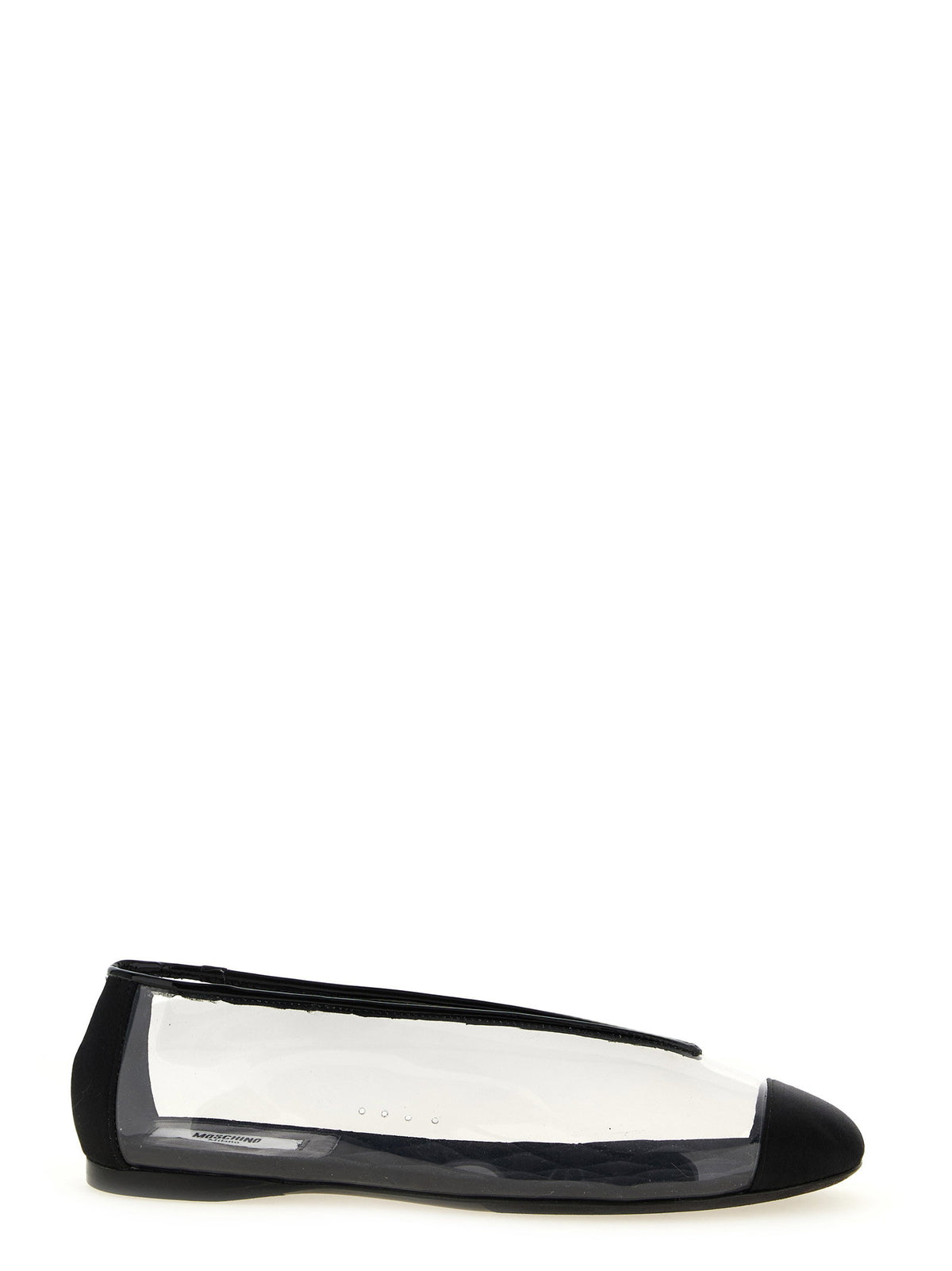 Moschino Pvc Ballet Flats-Flat Shoes-[Adult]-[Female]-2022 Online Blue Zone Planet